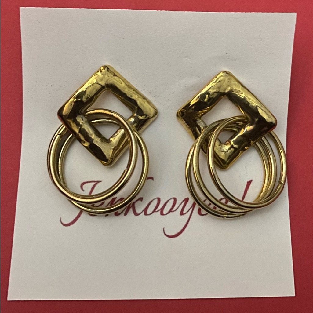 Gold Geometric Earrings